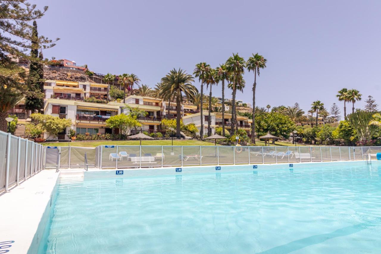 Appartamento Increible Terraza Con Vistas Al Mar En San Agustin Esterno foto